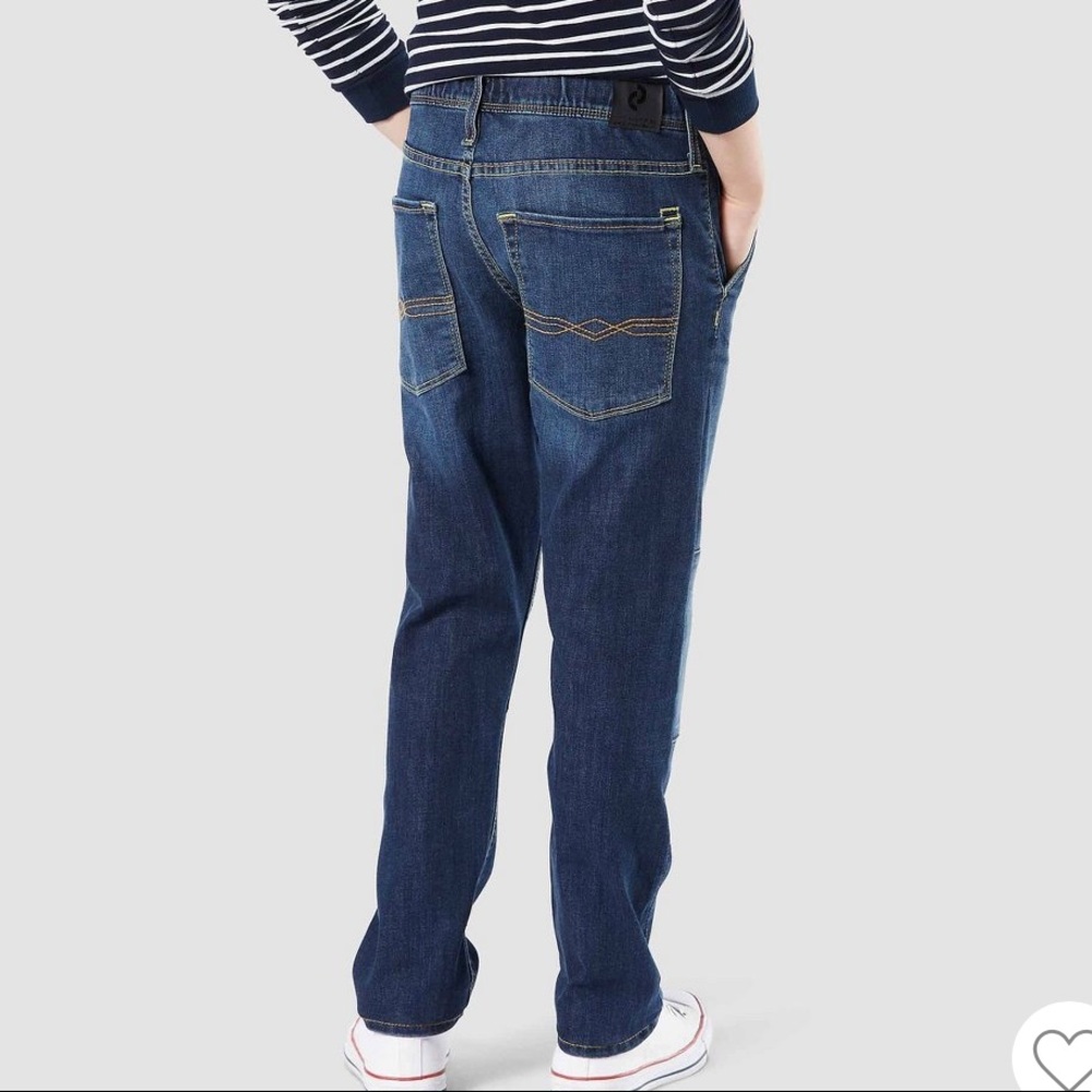 DENIZEN from Levi's Boys Athleisure Taper Jeans